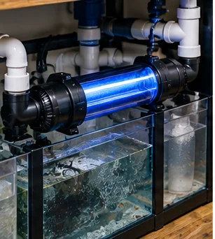 UV Sterilizer Ownership Kit: Replacement Bulb, Quartz Sleeve and Cleaning Tools editorial aquarium equipment image